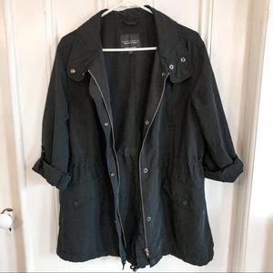 NWOT Sanctuary Drawstring Utility Field Jacket Black